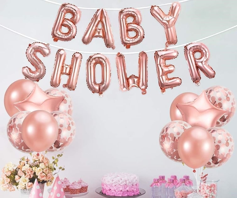 Baby Shower Naissance Décoration Forfait Fille - Baby Shower Bébé